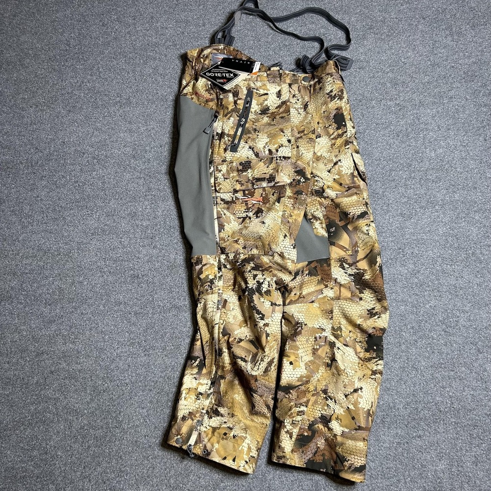 Sitka Boreal Aerolite Bib Pants Mens‎ Large Optifade Marsh Gore Tex Camo Hunting